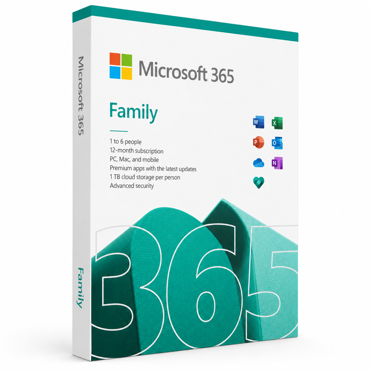 Microsoft 365 Family PL Polska Wersja Subskrypcja Cyfrowa